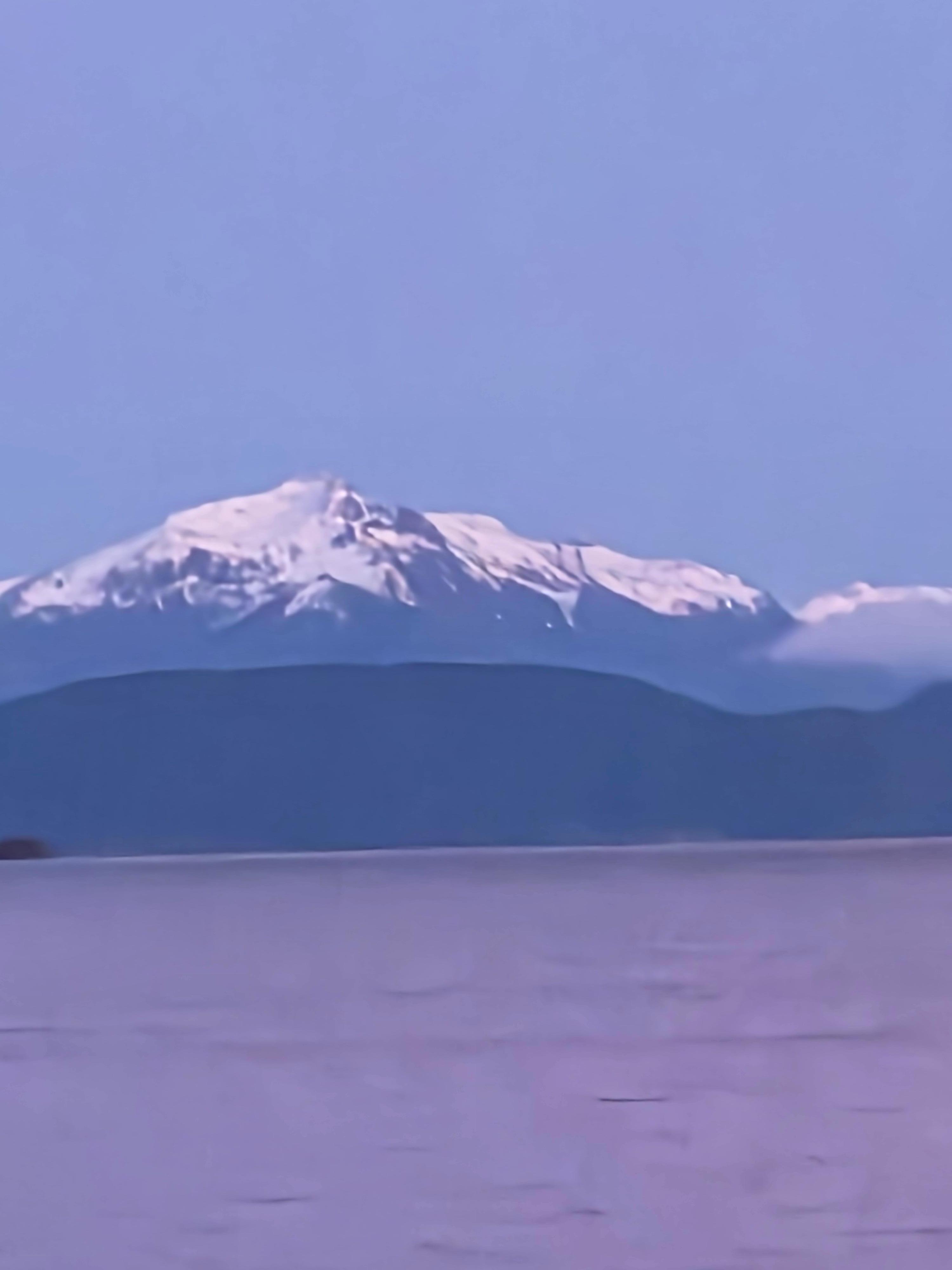 View from room, 7am in morning