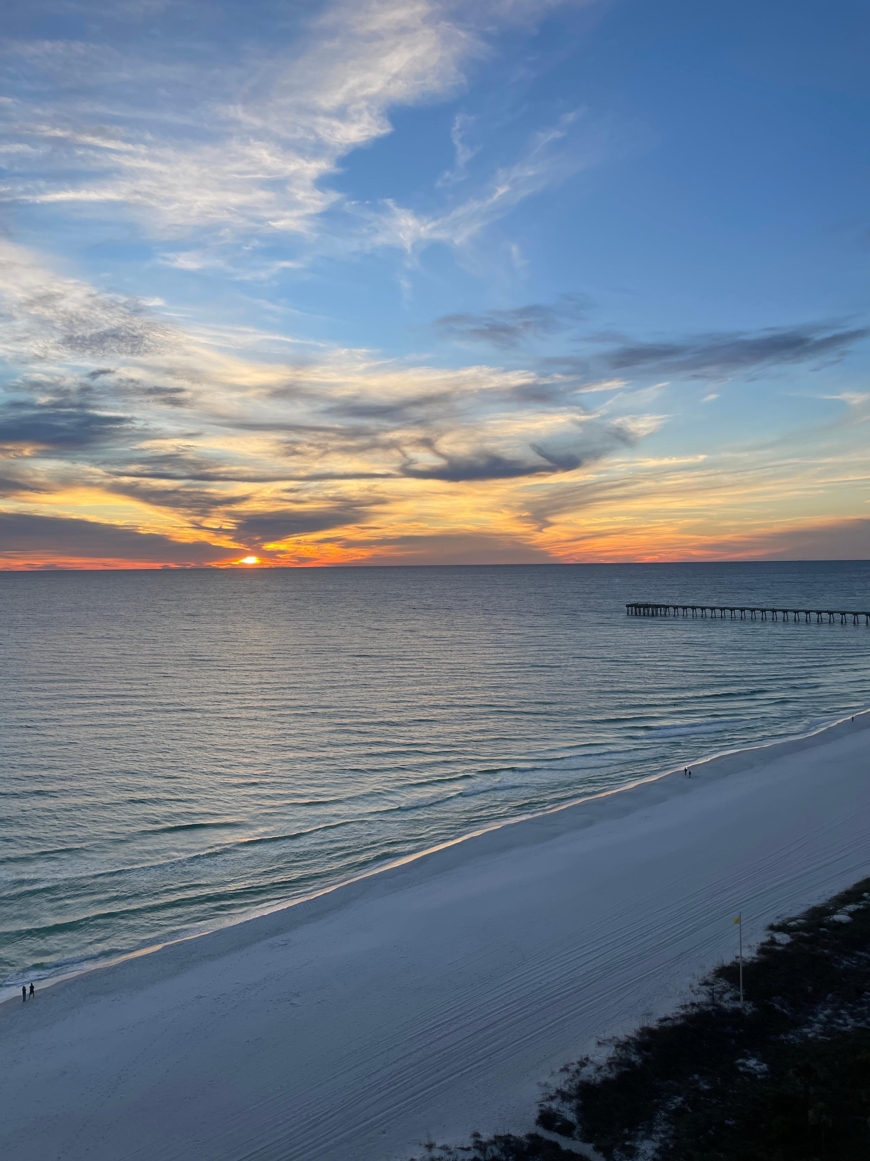 One of many beautiful sunsets.