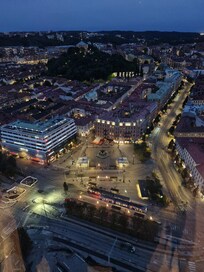 Från våning 33 kväll