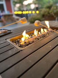 S'mores on the deck