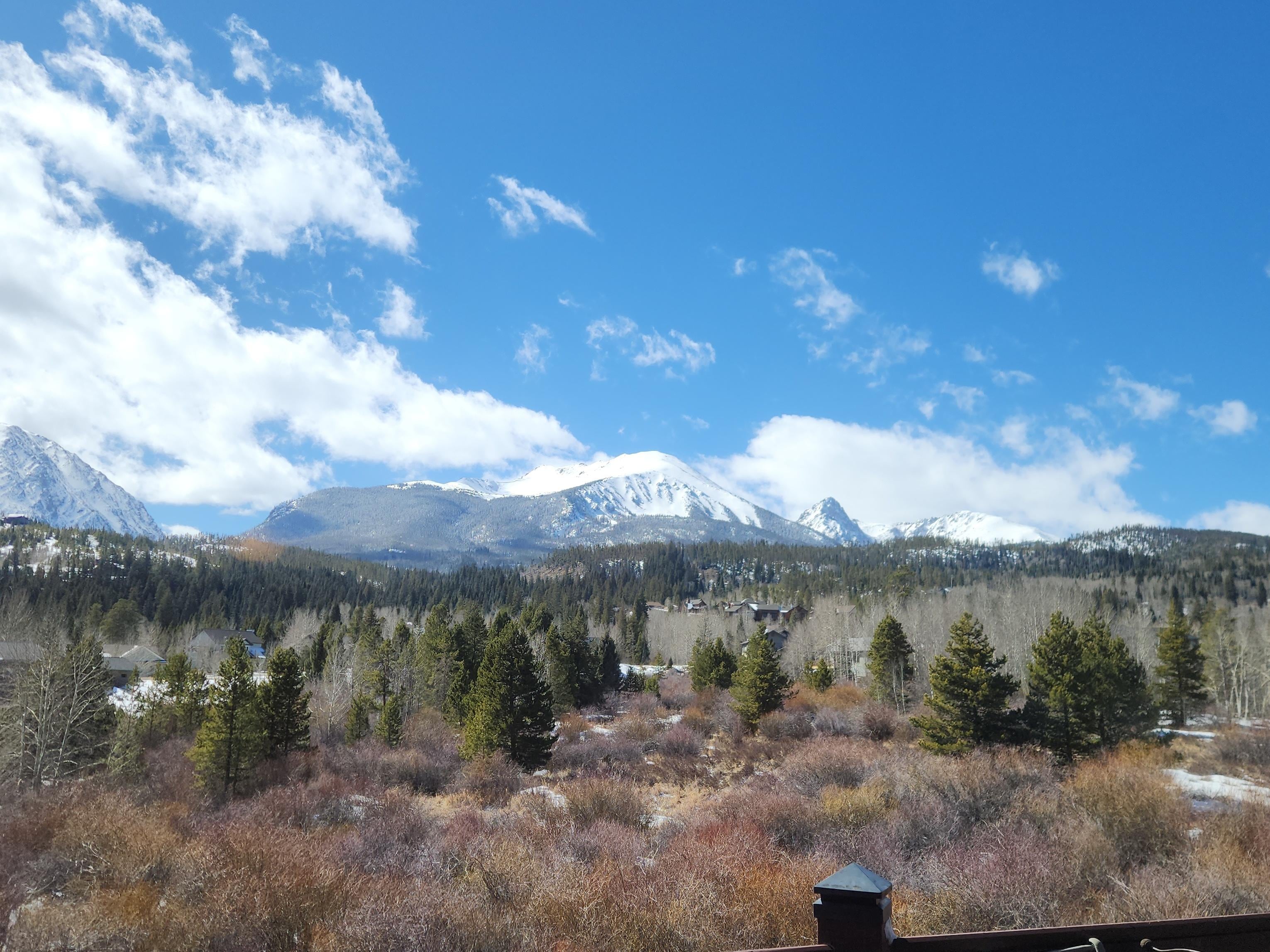 View from the back deck
