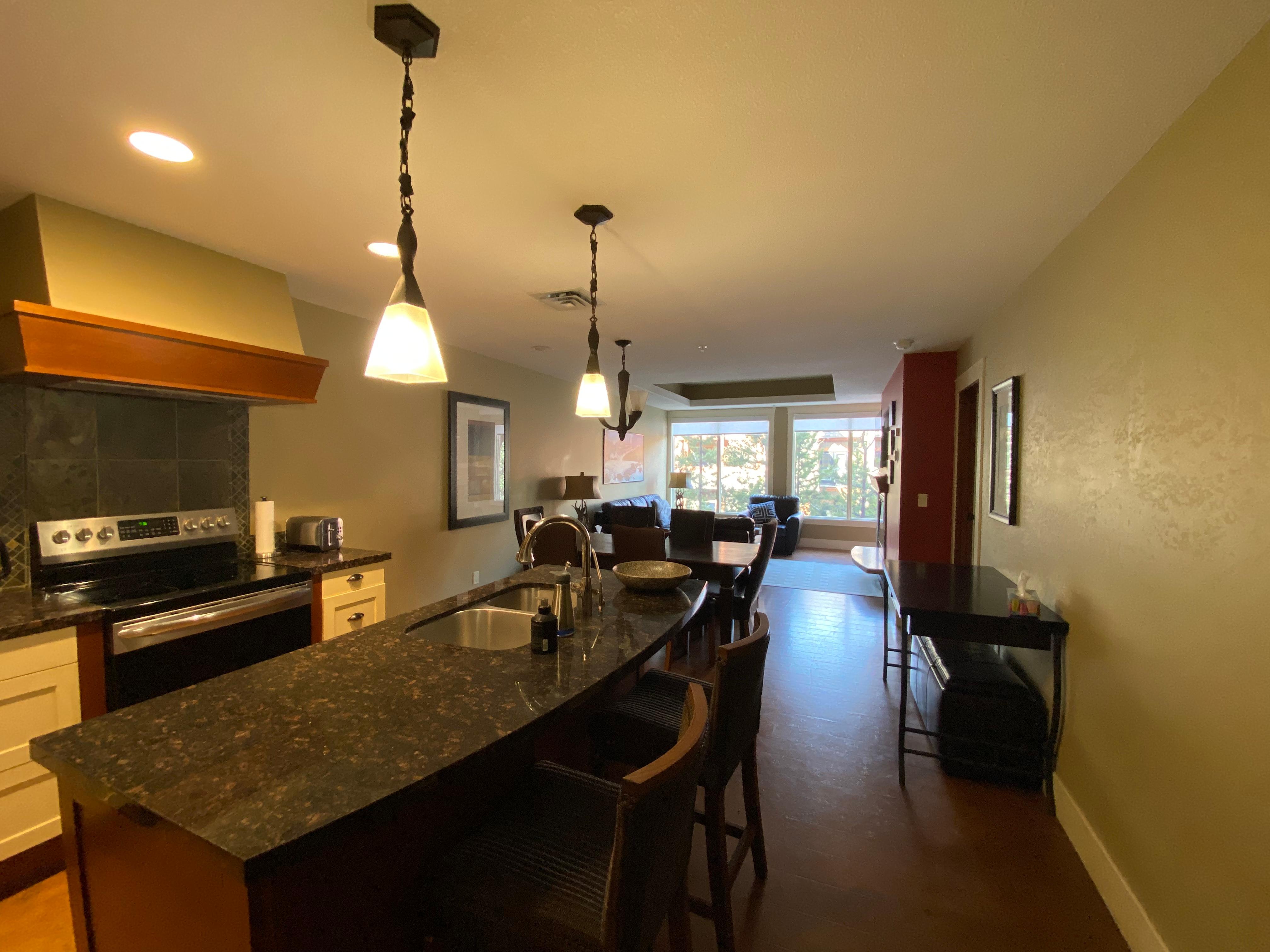 Kitchen/living area
