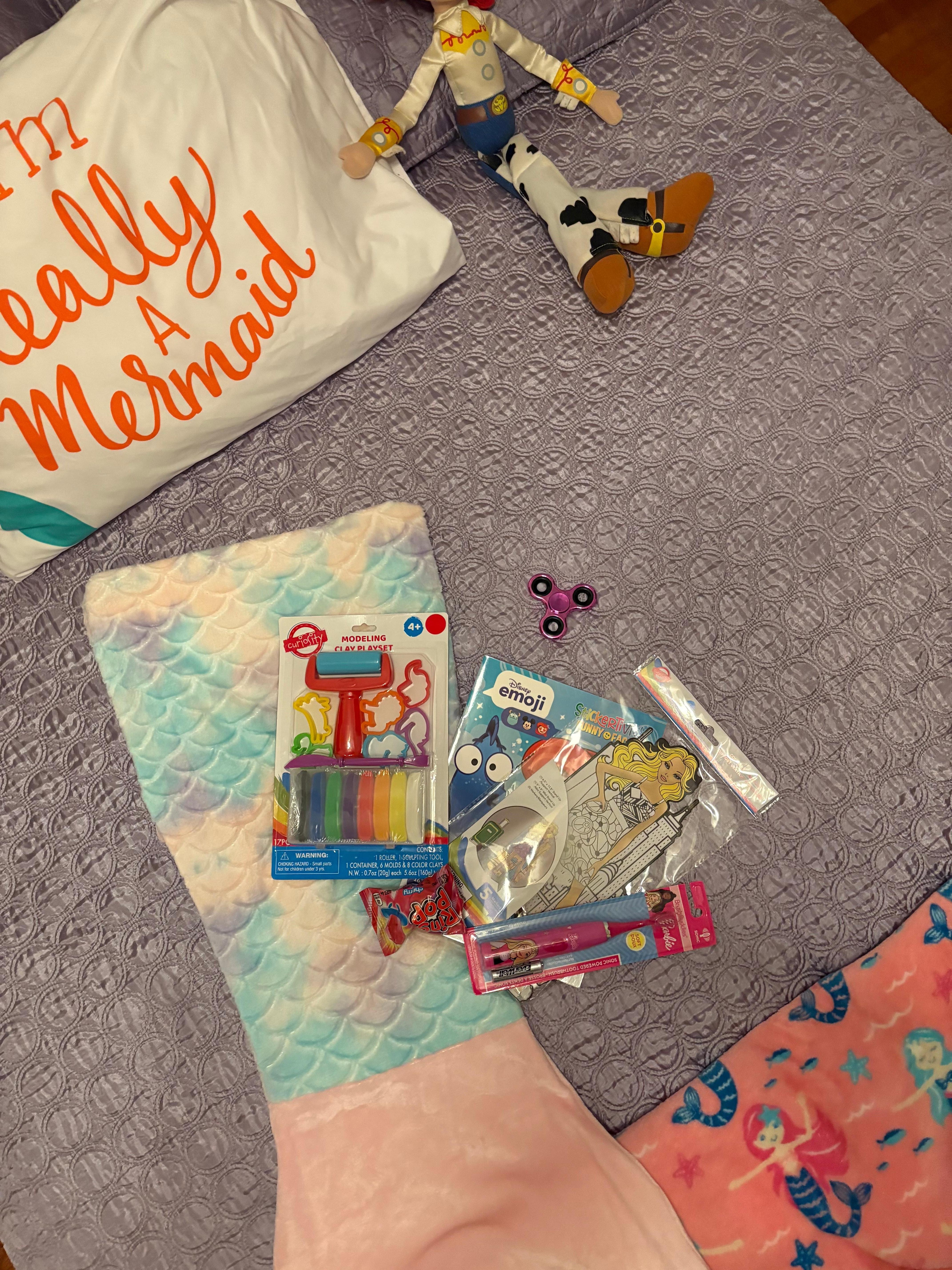 Mermaid themed beds were a hit! 