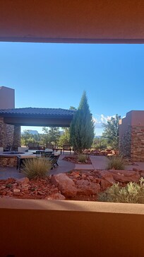 Patio and fire pit