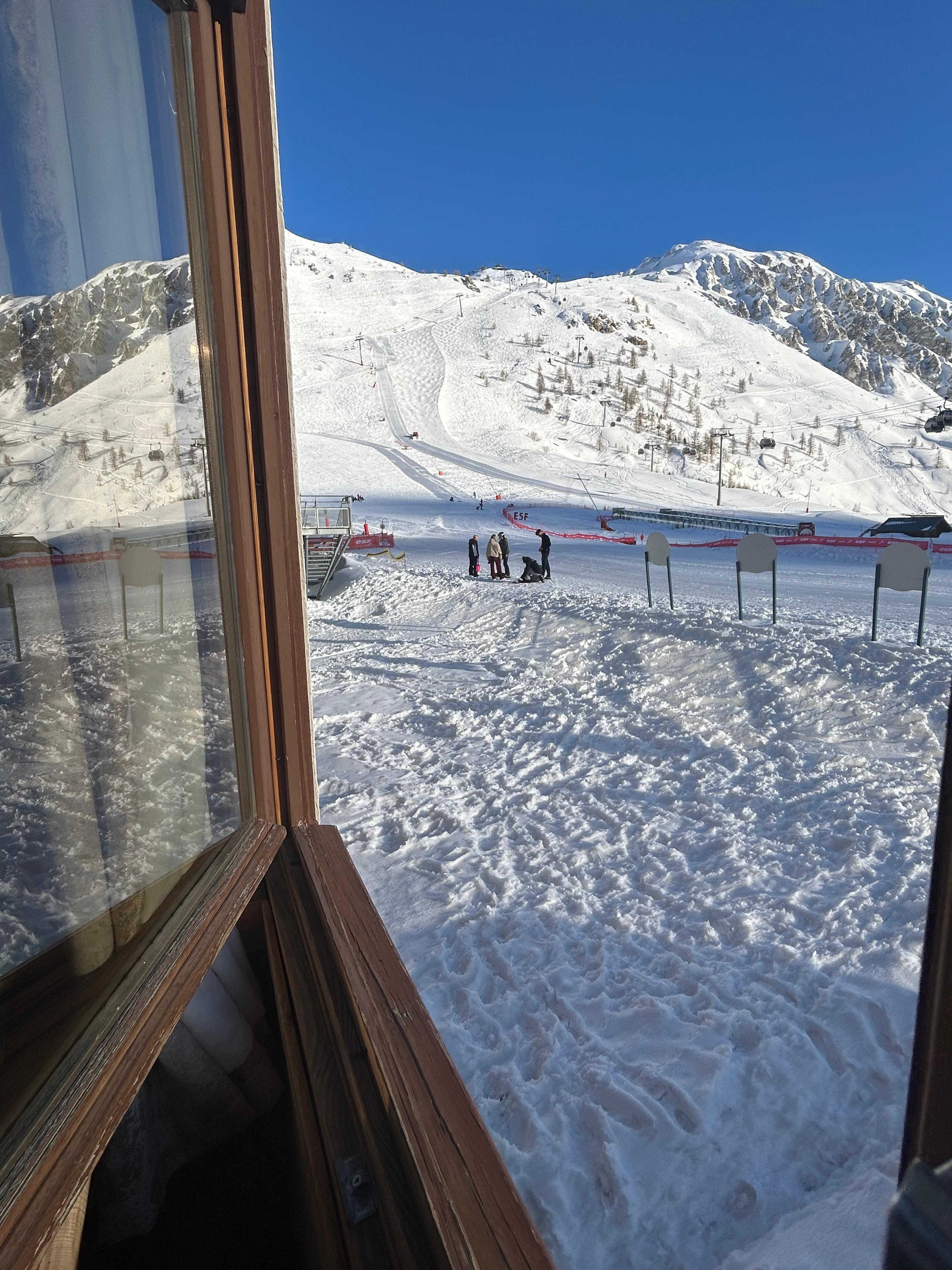 Not a bad view for breakfast! 