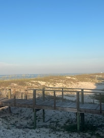 View from back porch