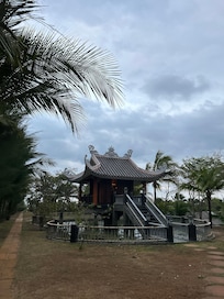 Temple is in resort. So we could pray for our family happiness in 2026