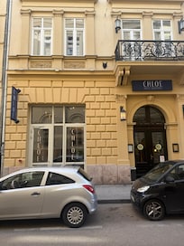 Eingang Chloe Hotel