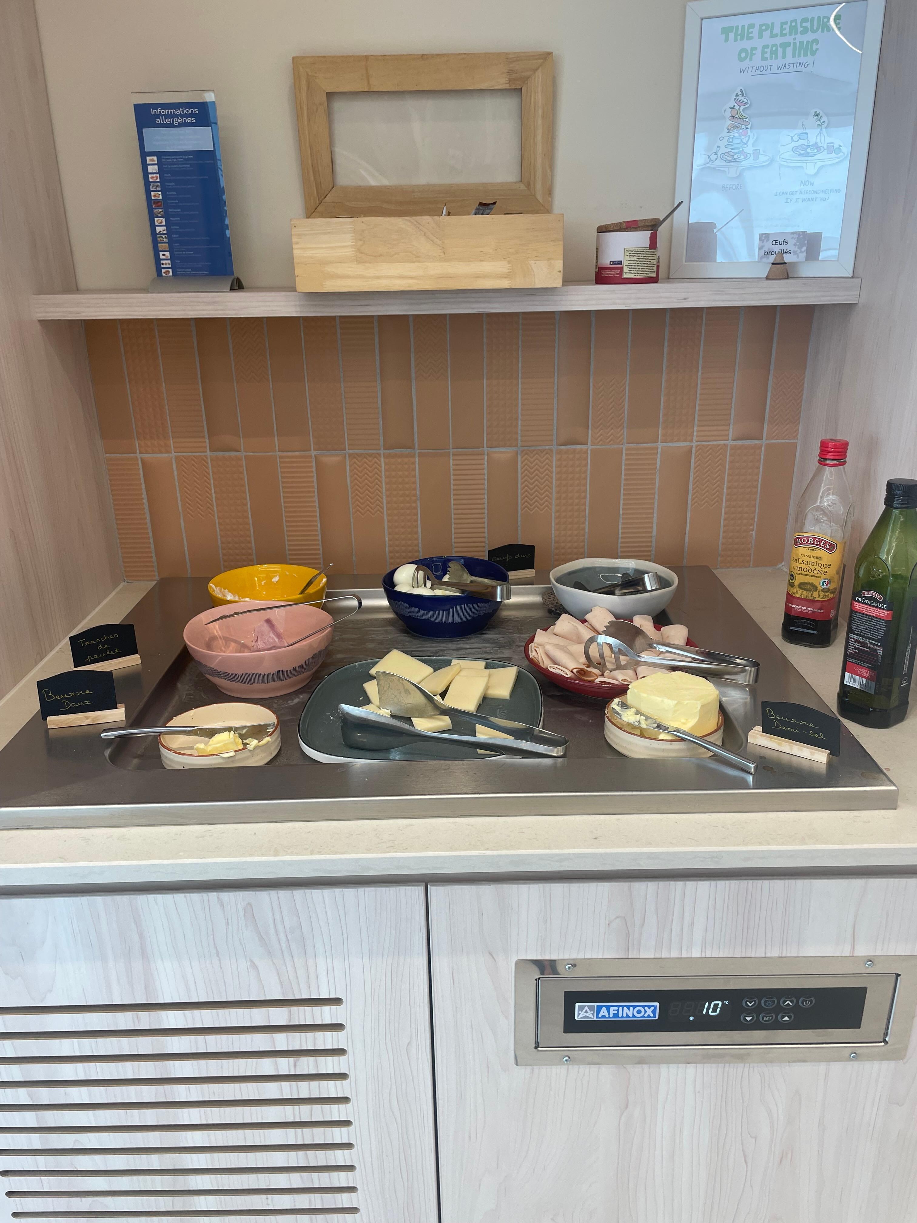 Breakfast selection