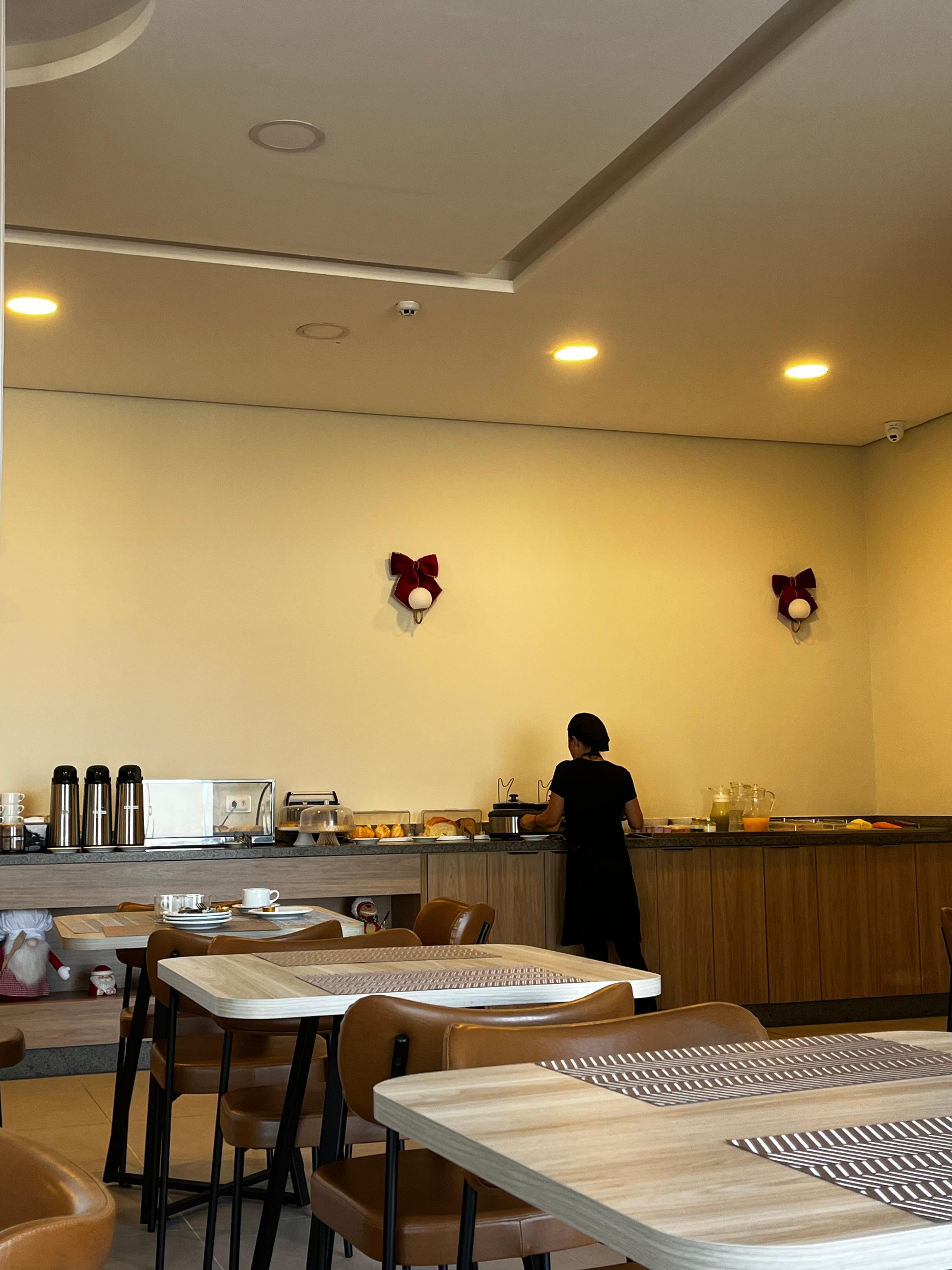 Salão de café da manhã 