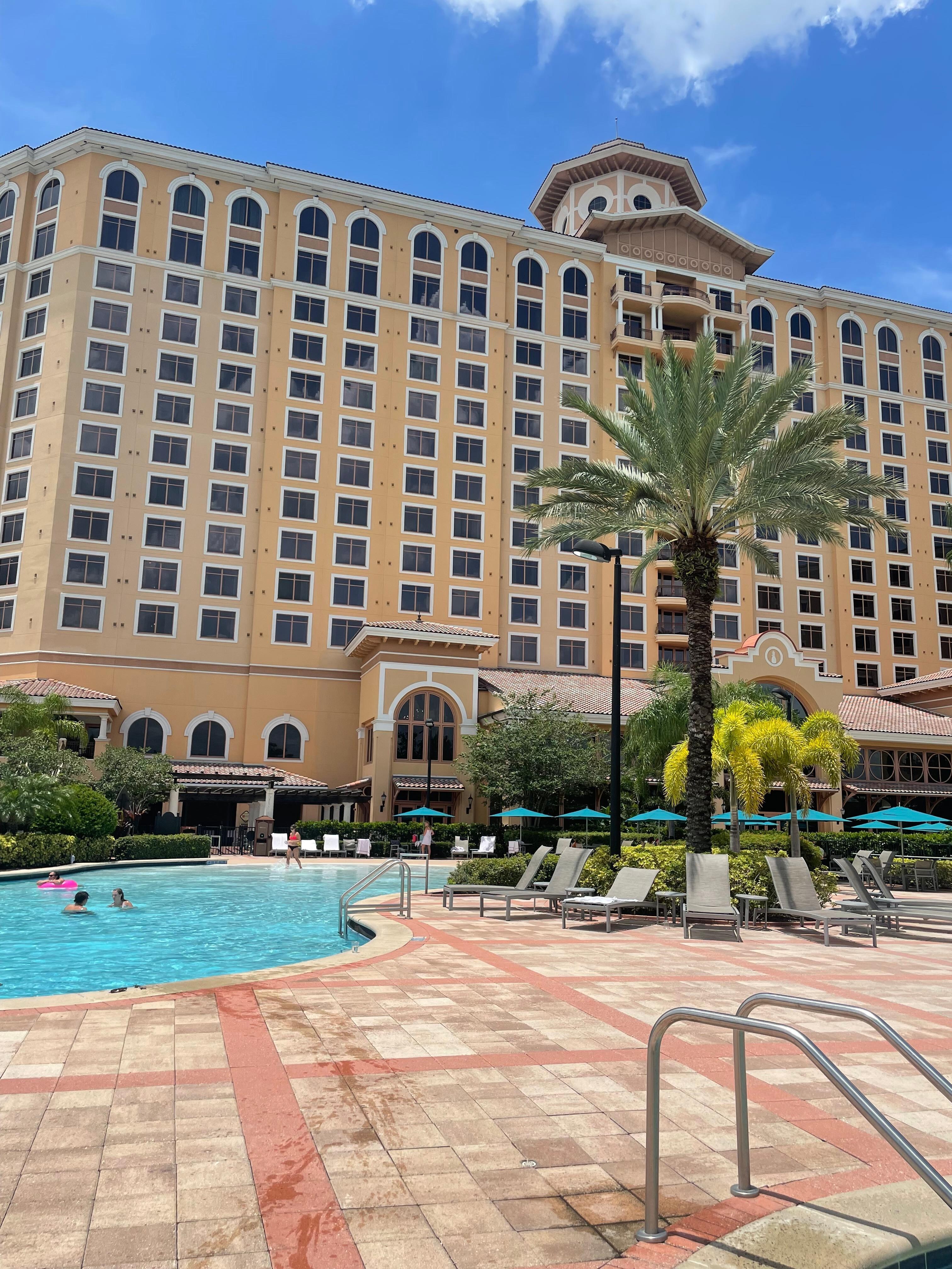 Pool area
