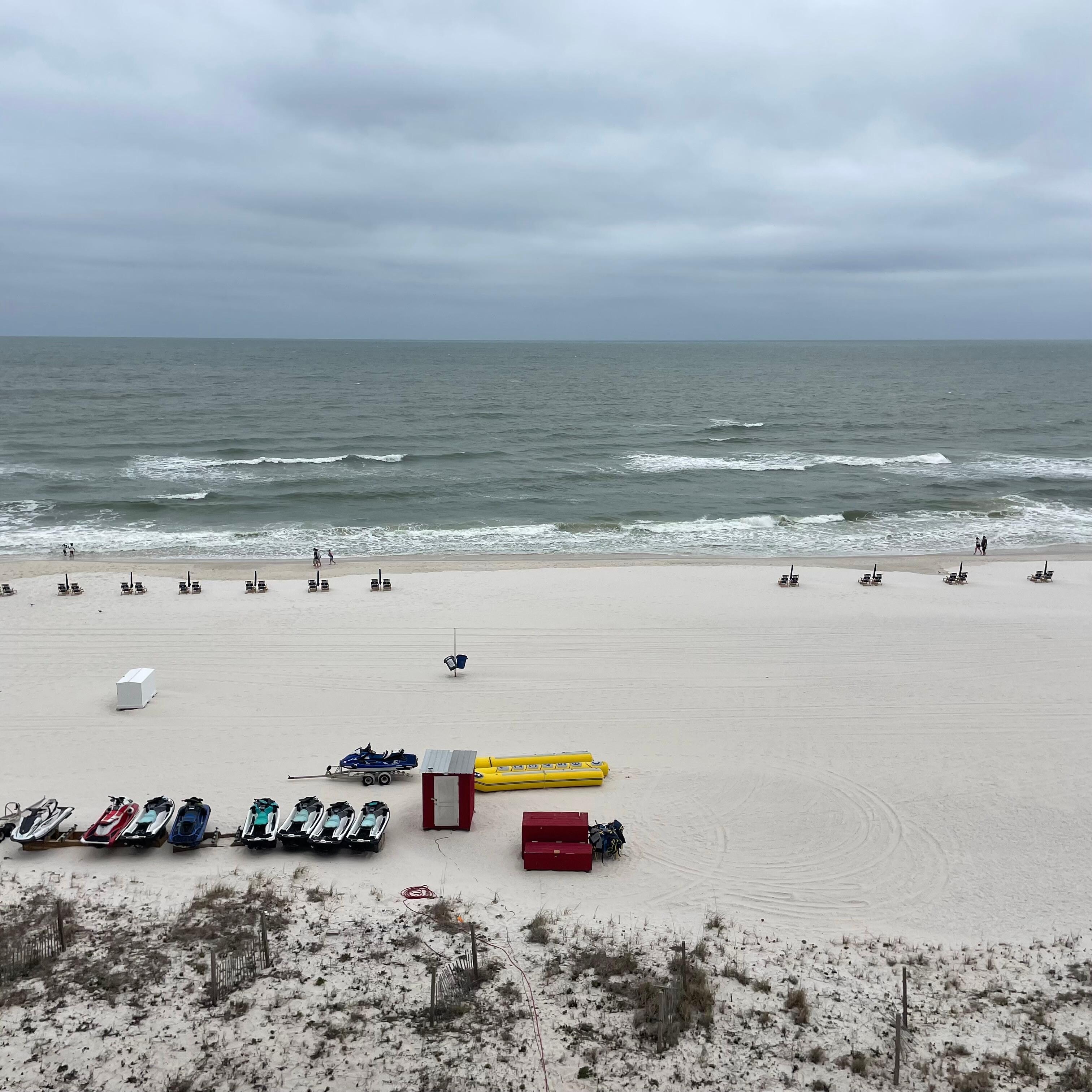 View from the balcony 