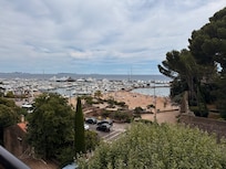 Looking southeast toward Cannes.