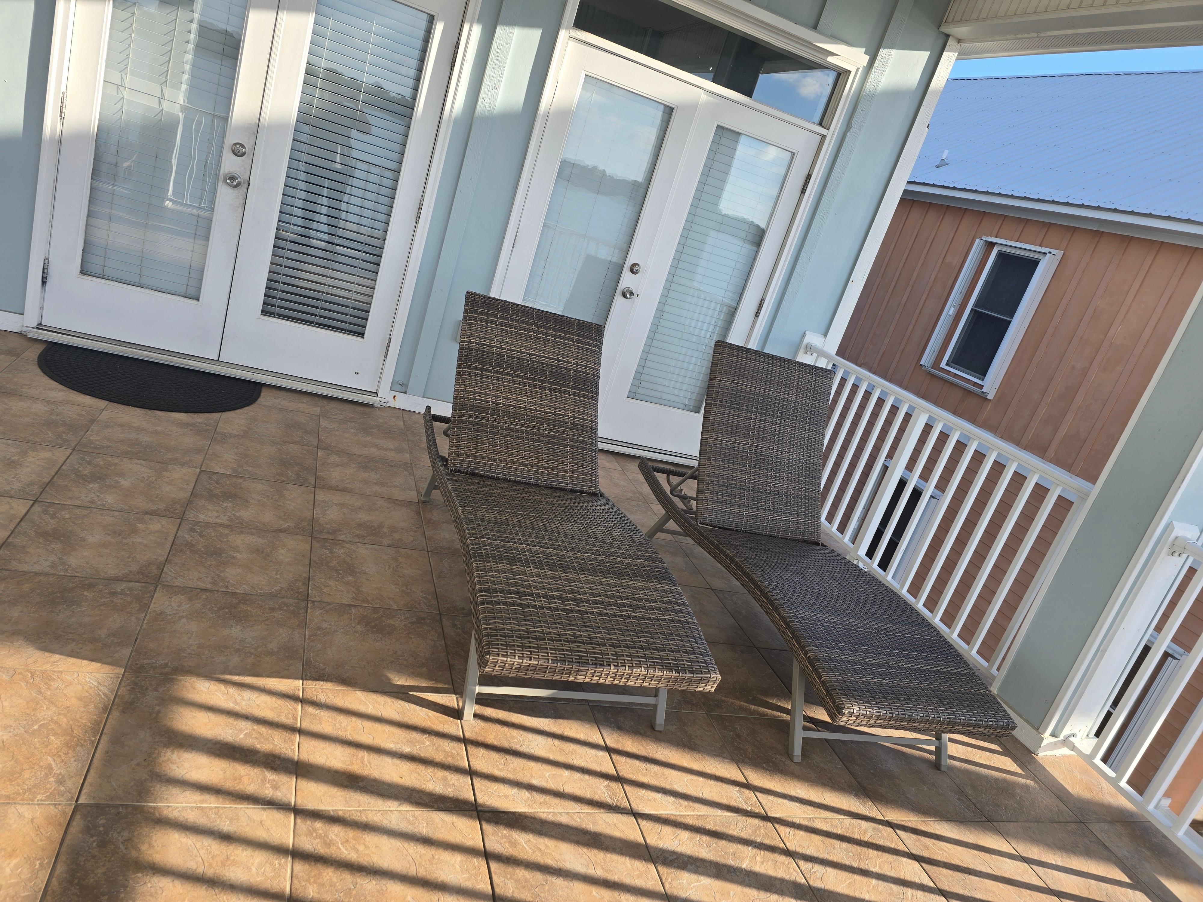 Back patio
