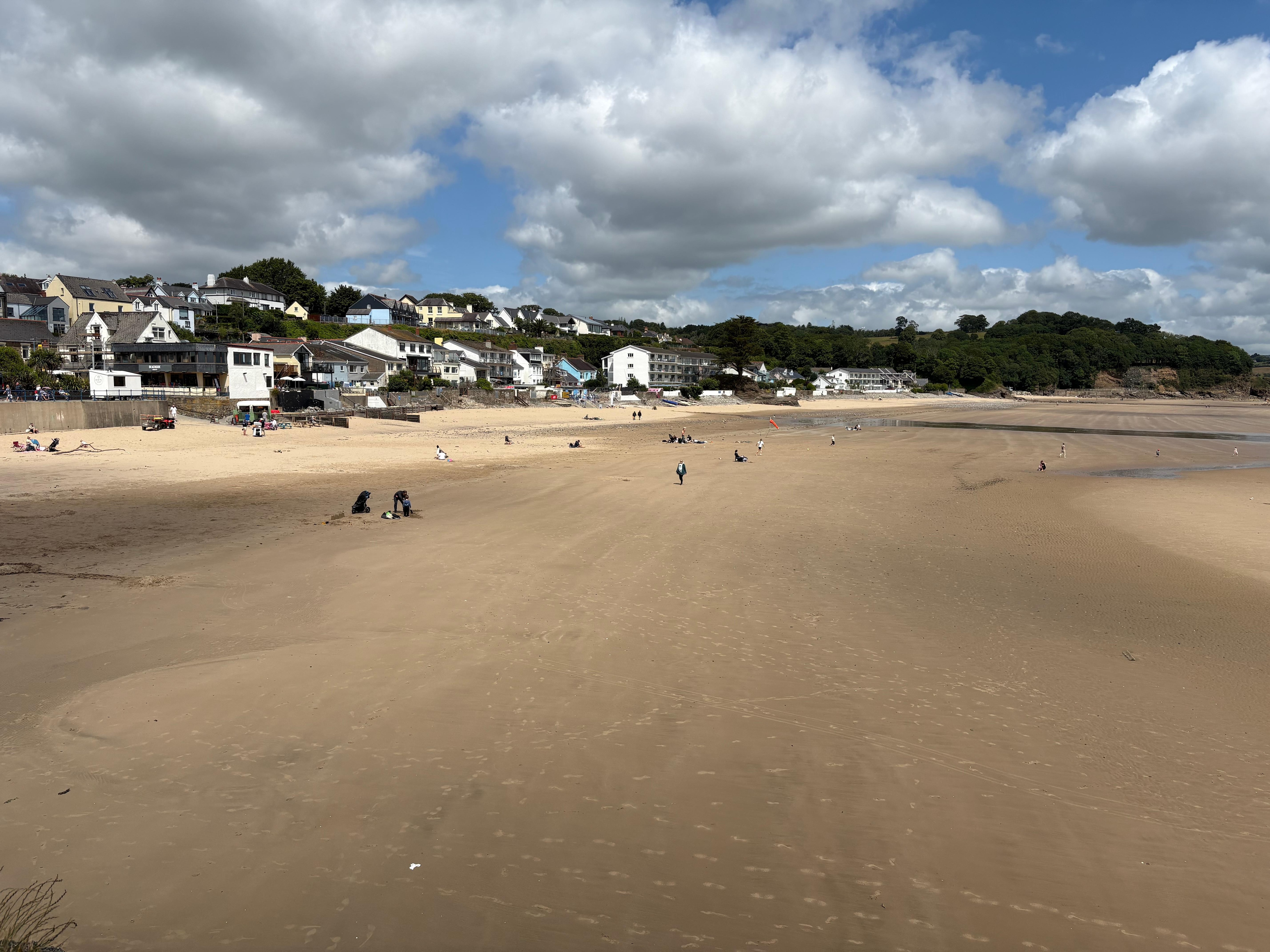 Saundersfoot beach
