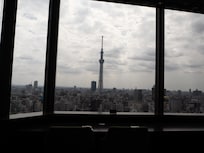 9th floor room view (Sky Tree view)