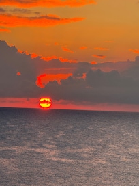 Sunrise from balcony