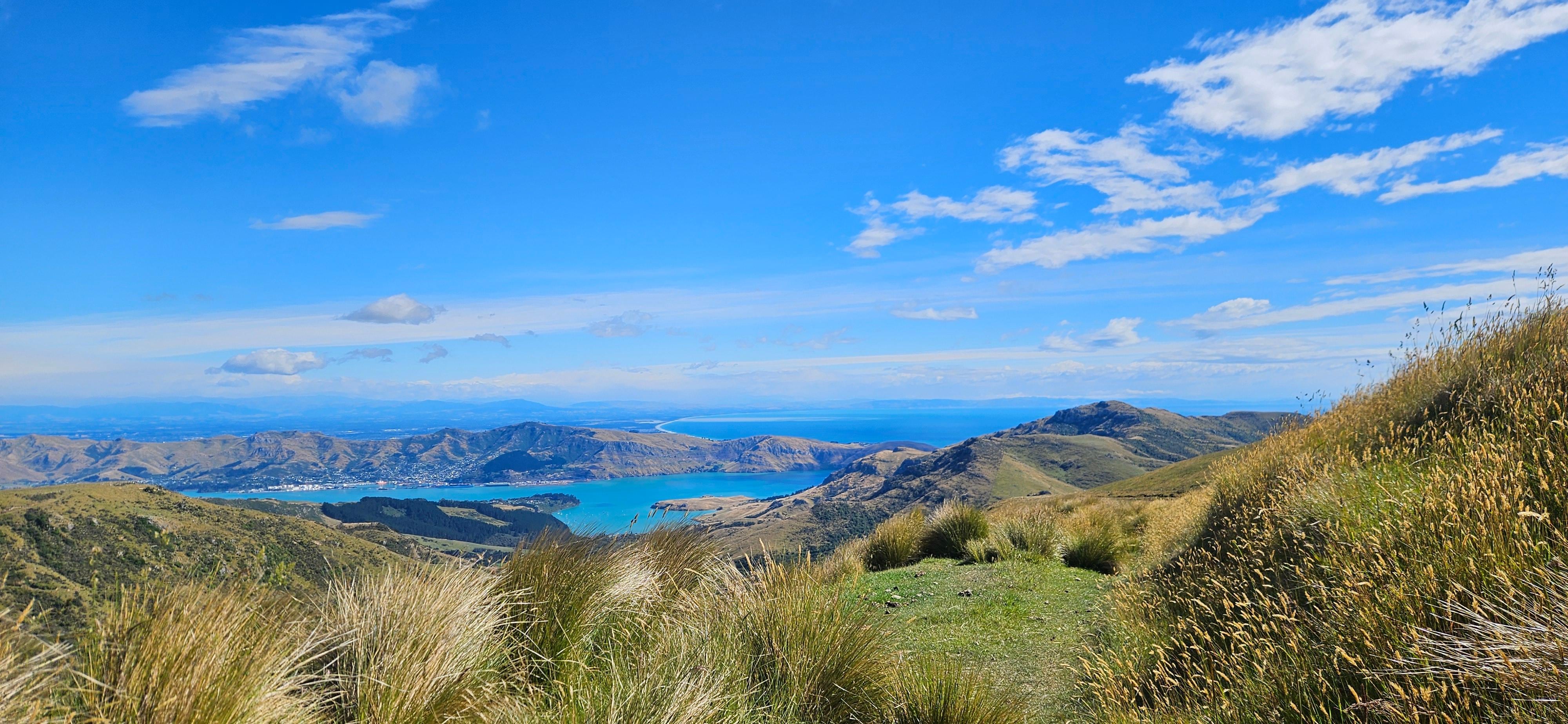 Walk up to little mount Herbert 