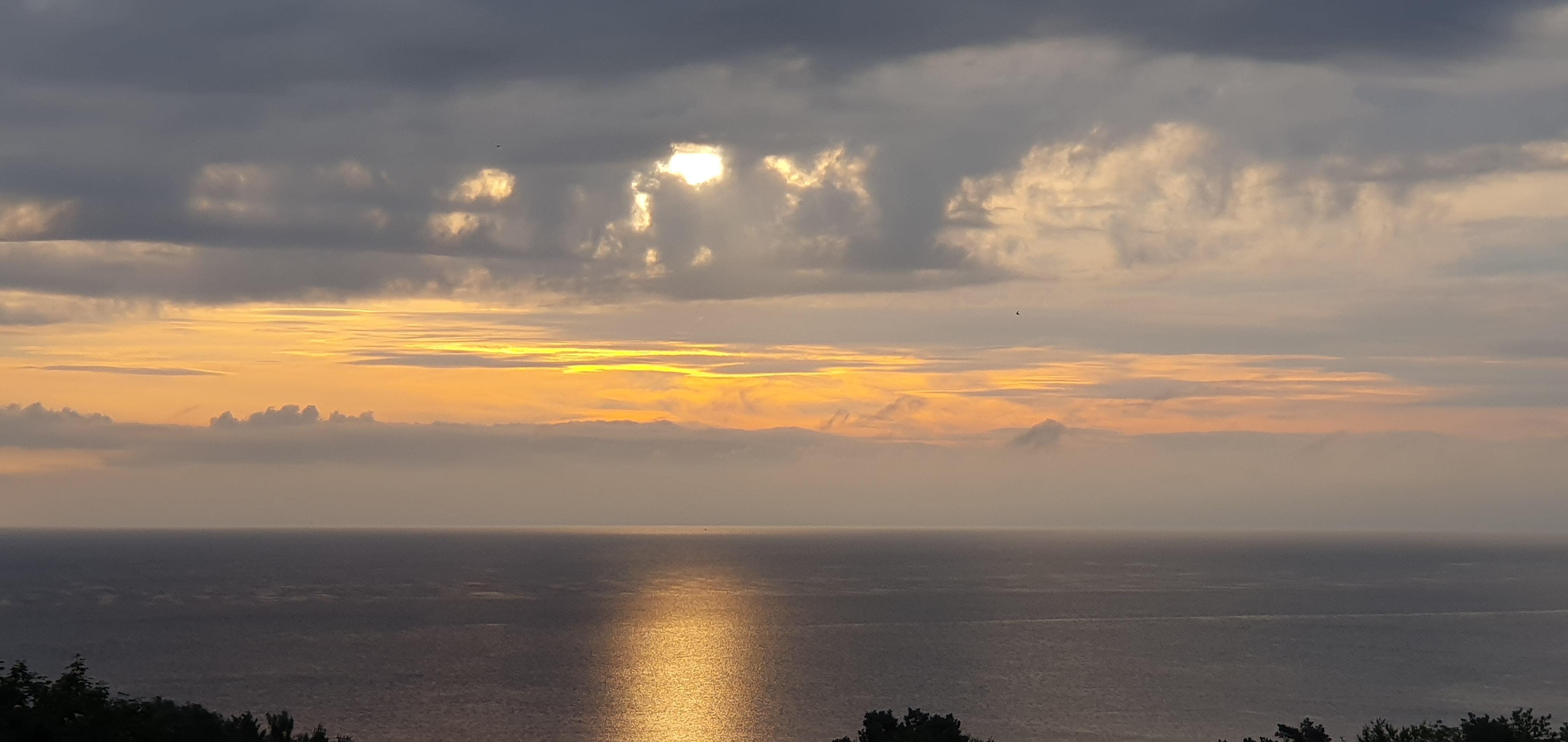 Blick vom Hotelbalkon