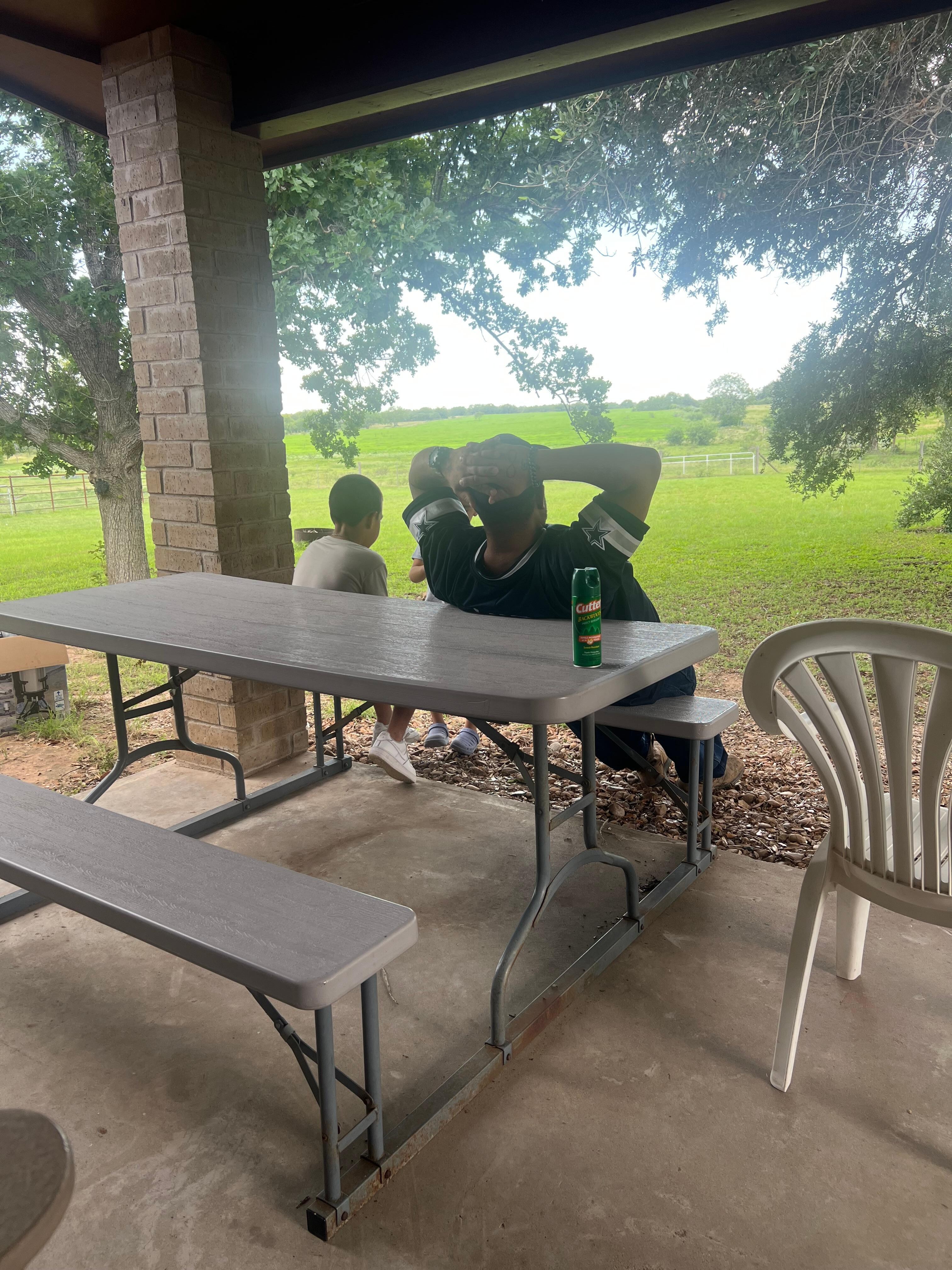 Father’s Day afternoon taking in the peaceful surroundings 