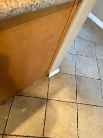 worn down surfaces throughout the home