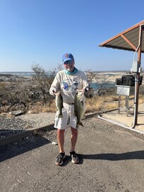 Caught a nice bass too!