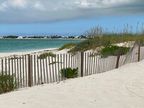Your view from the beach!