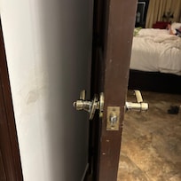 Bathroom door