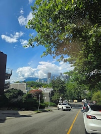 Another angle of the street in the neighborhood