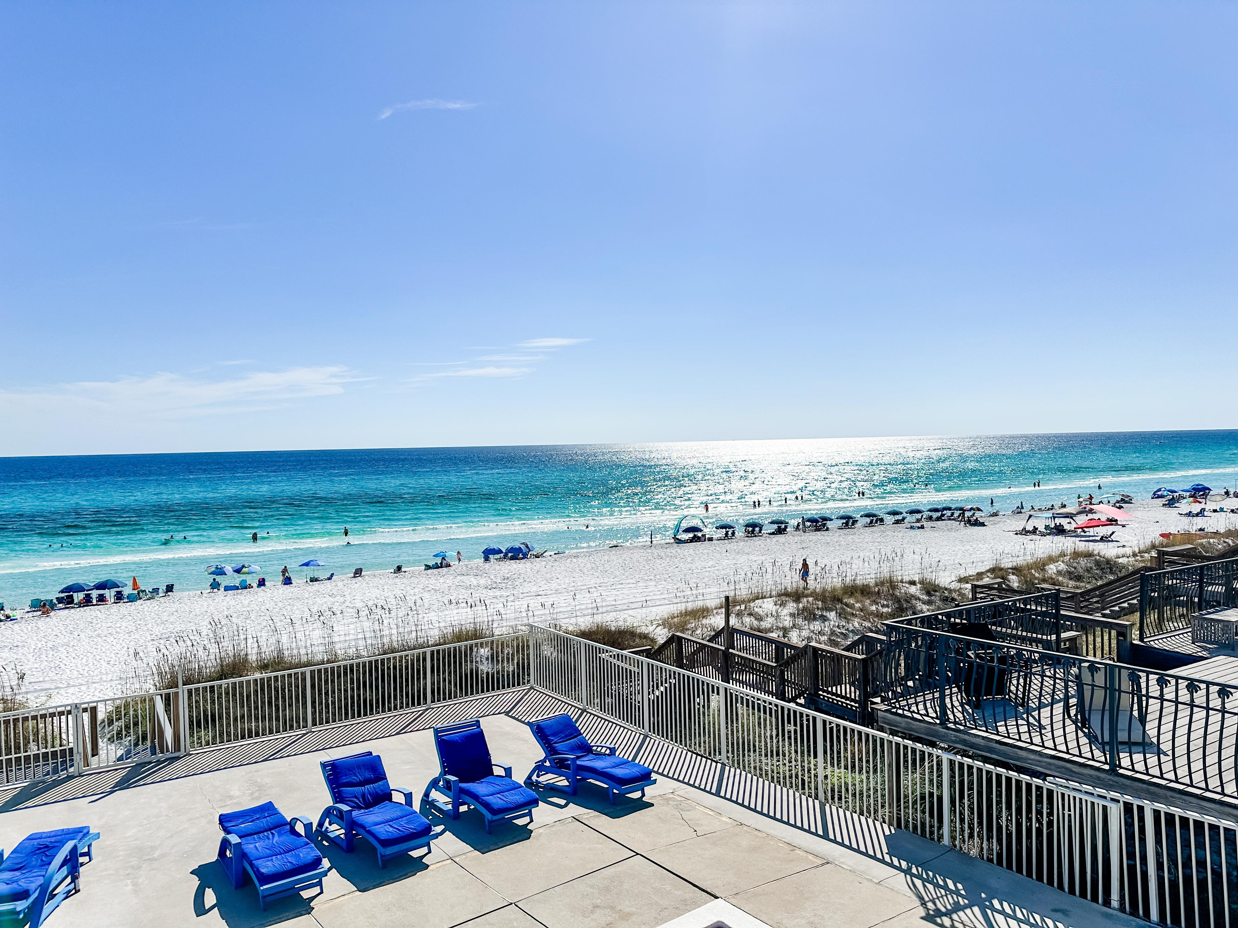 View from the balcony. Best place to read a book and drink your coffee. 