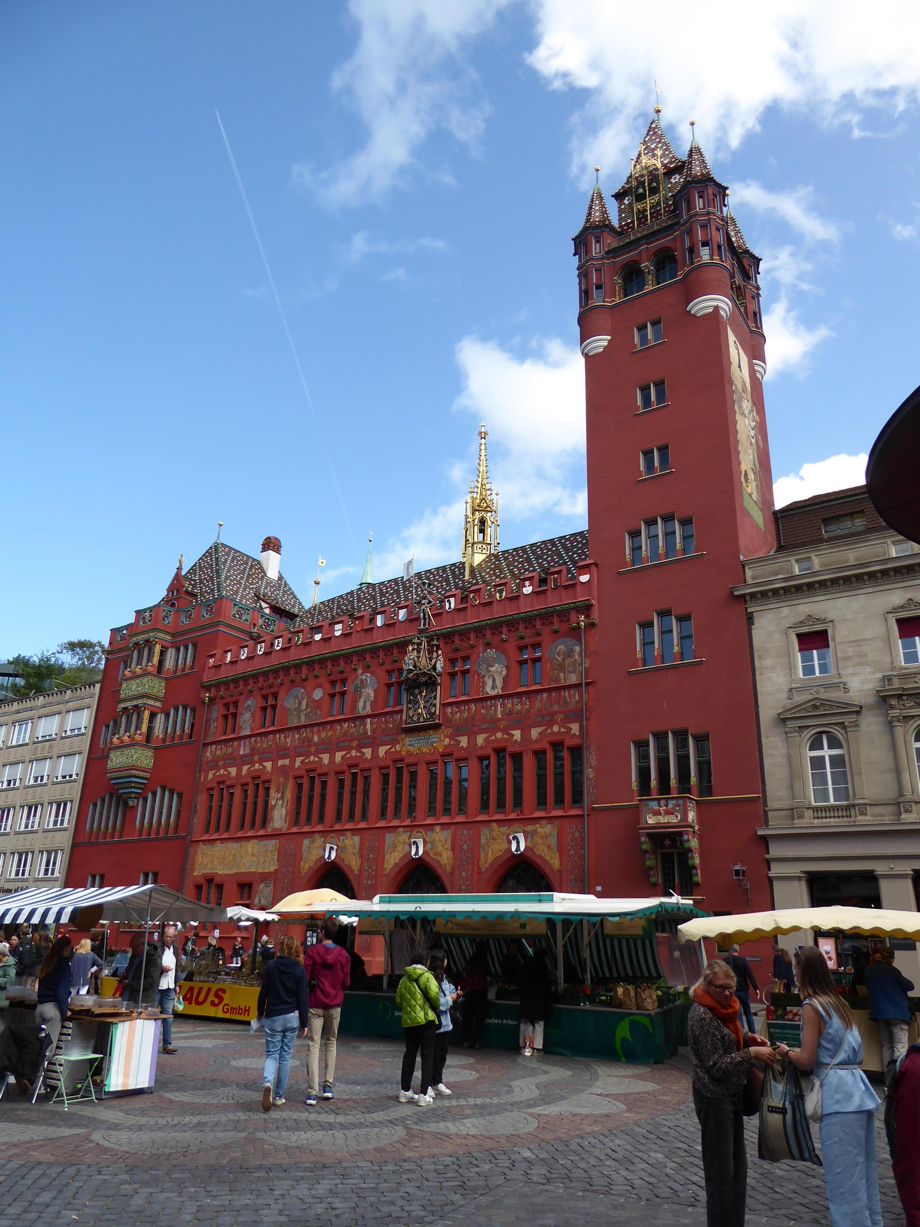 Basel (Switzerland) Town Hall.
