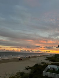 Sunset from deck