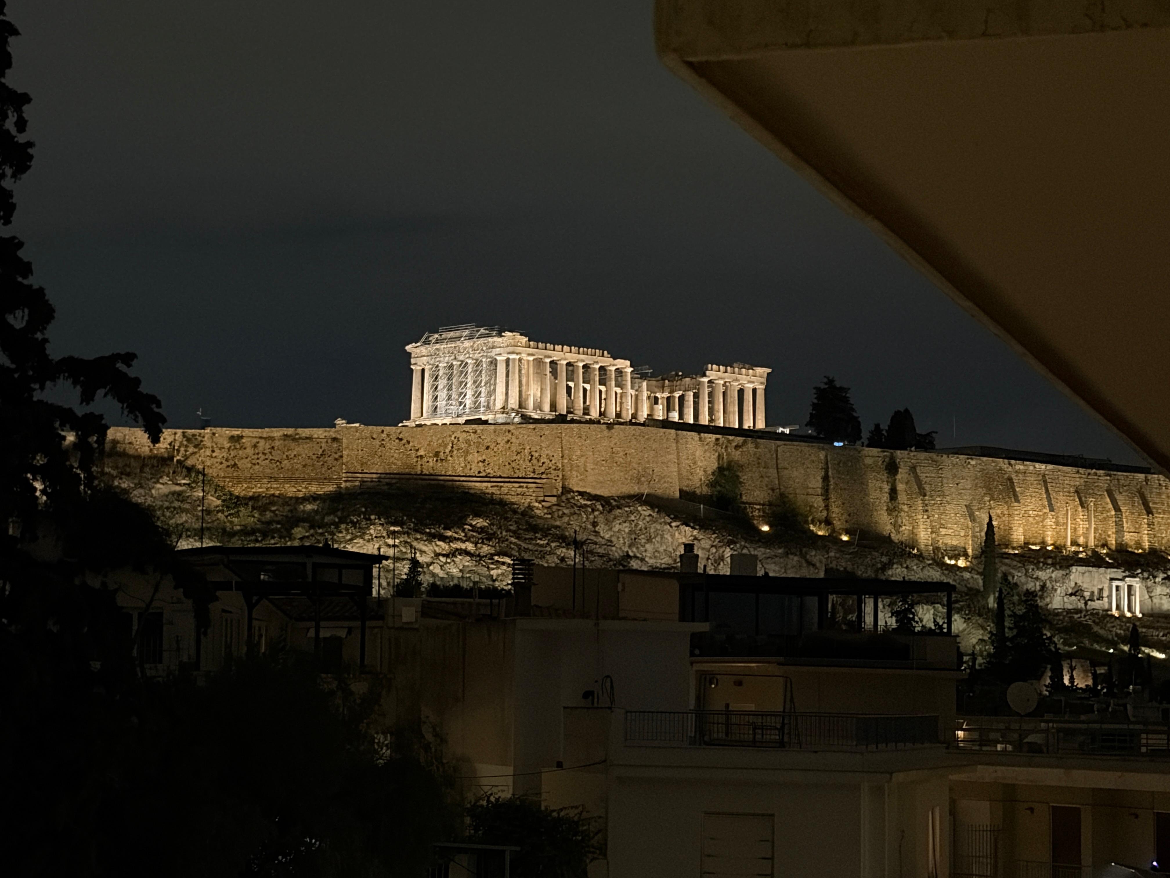 Vue depuis notre chambre 