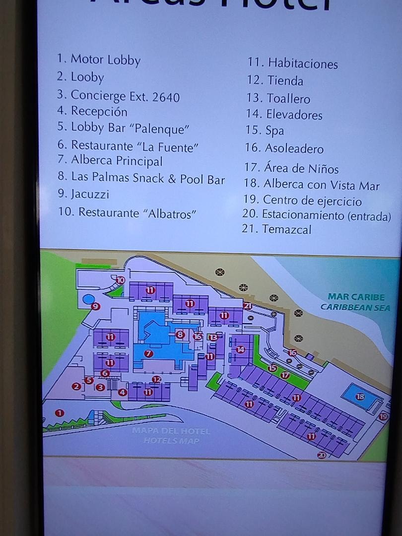 Esto fue lo unico que vimos en el Flamingo all inclusive...