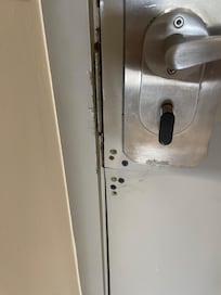 Door to room was fixed my a hack