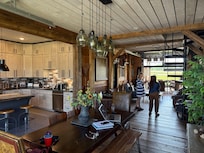 The Lodge inside is beautiful.