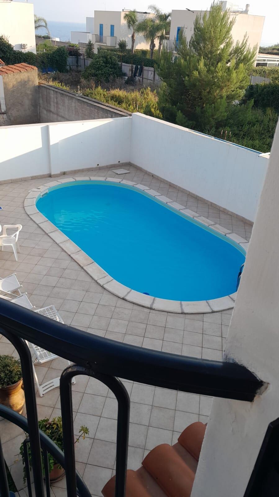 Nice swim after morning coffee