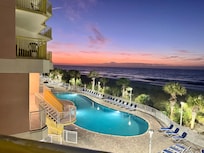 Sunrise from our balcony