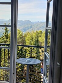 view from our balcony