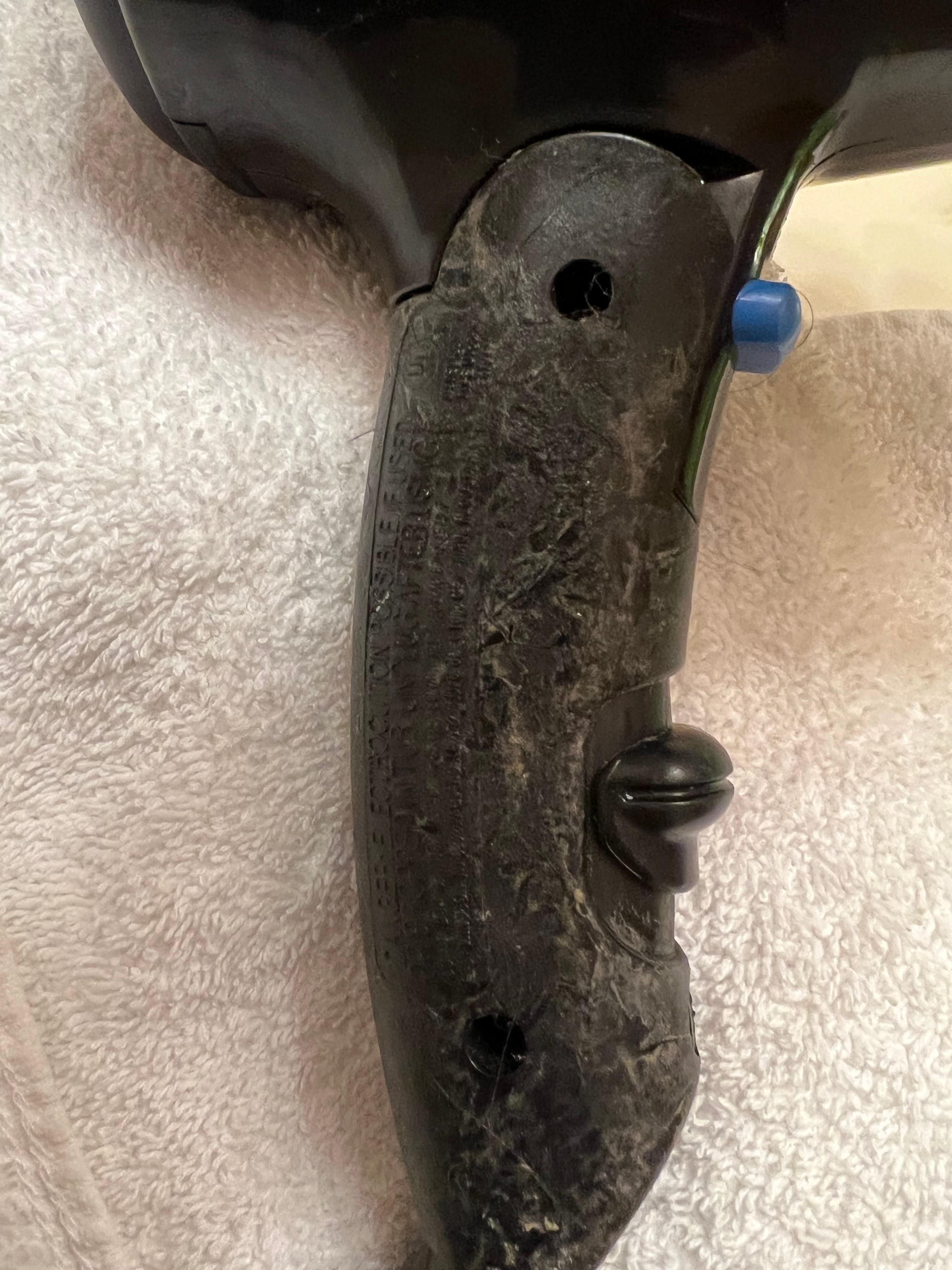 Hair dryer was disgusting