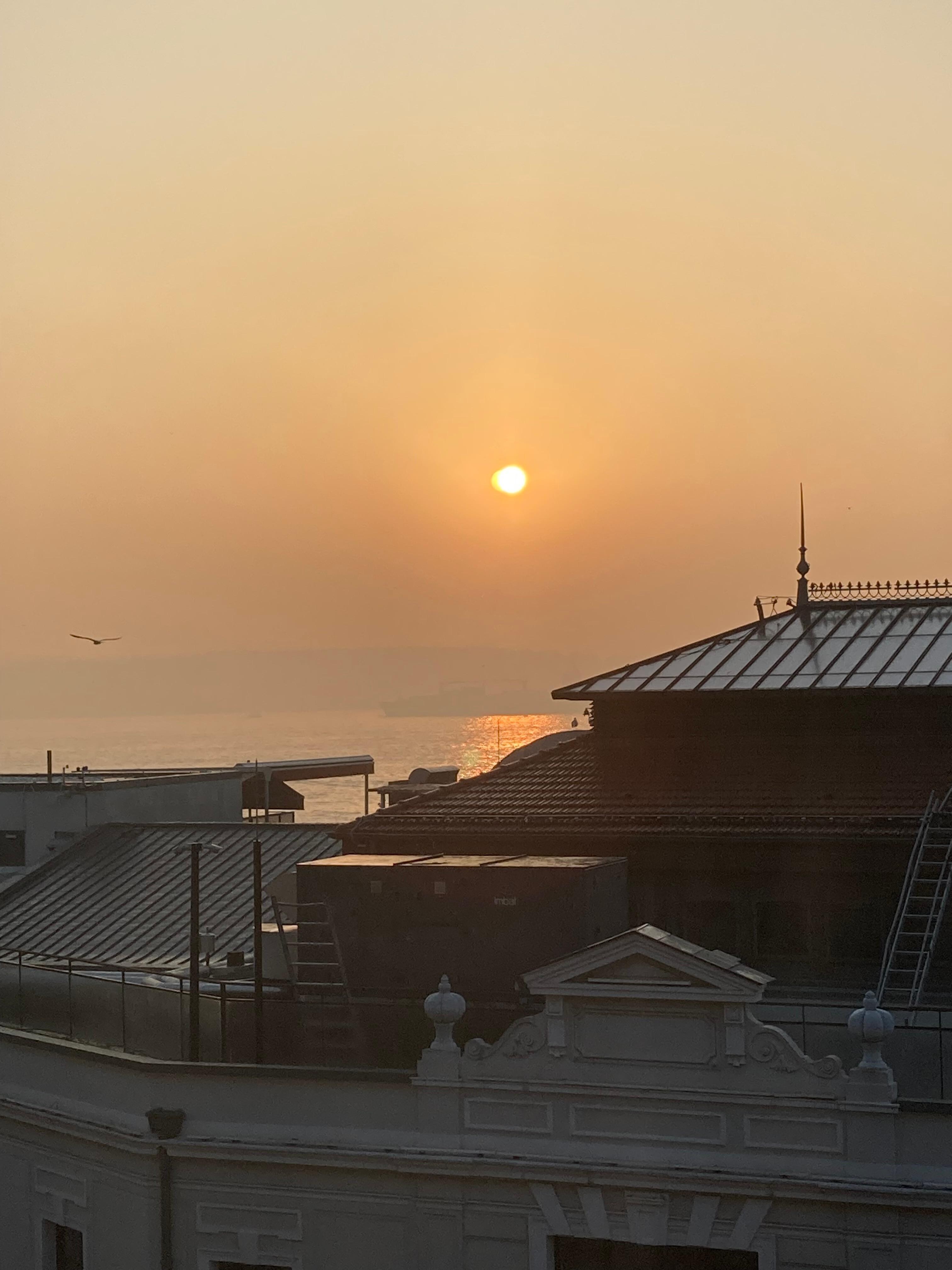View from the room with Bosphorus view 