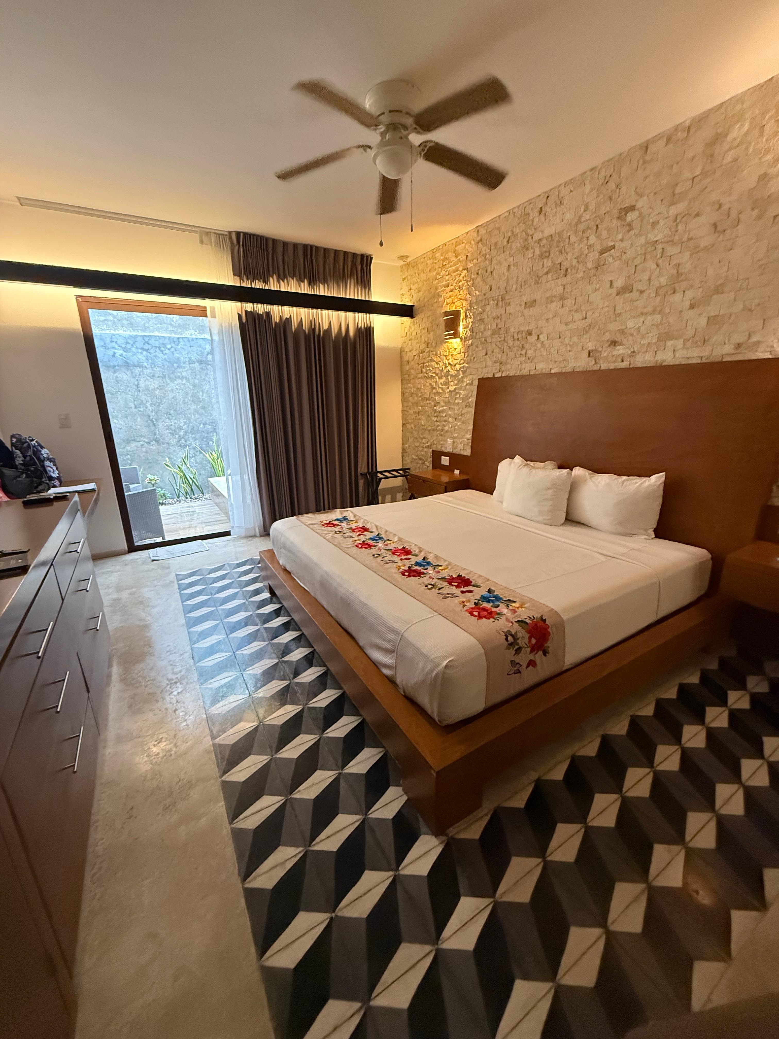 Room with pool on the patio.