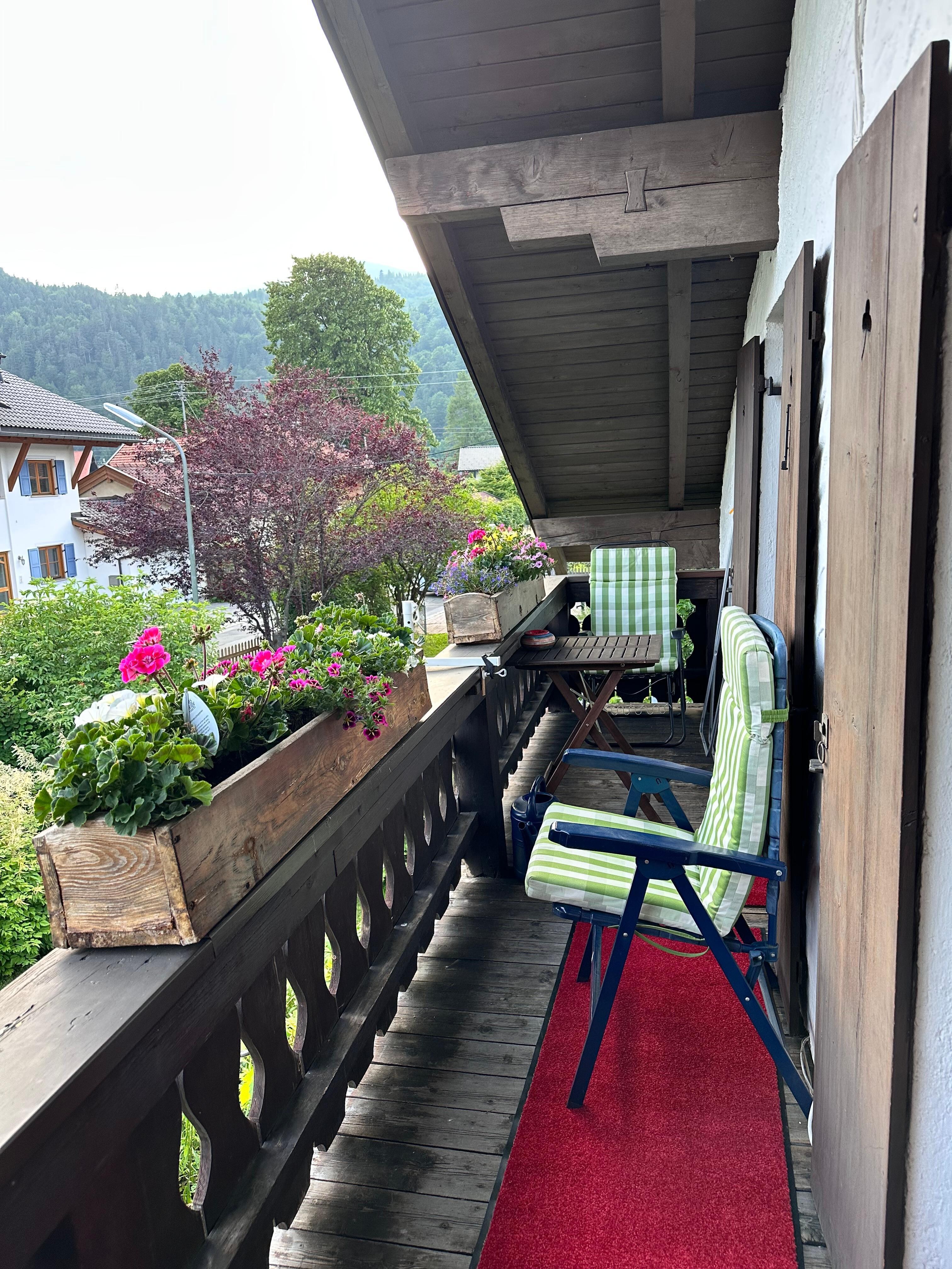 View from balcony