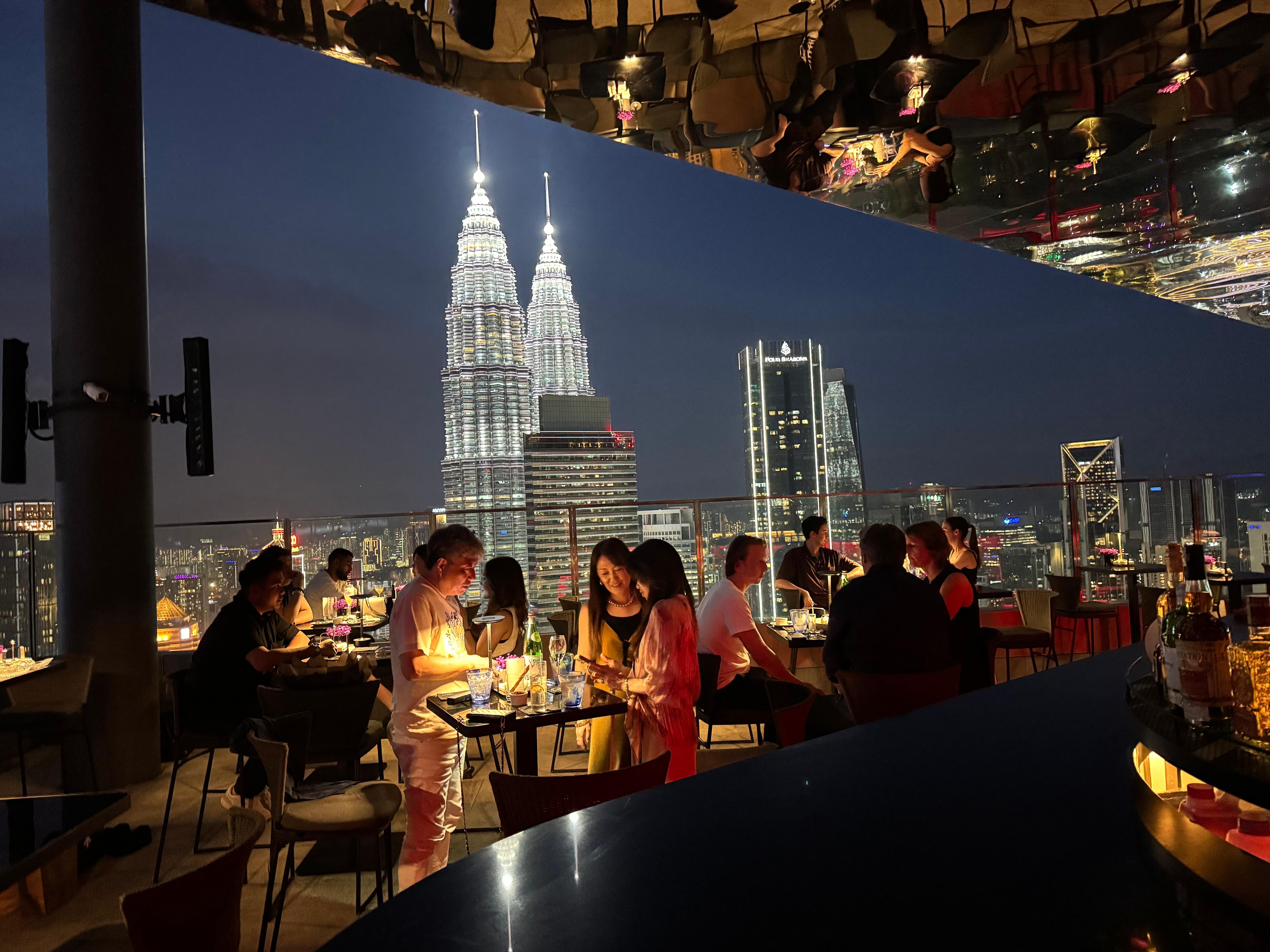View from 51st floor SkyBar