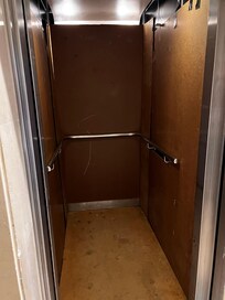 Lift - as hotel undergoes refurbishment