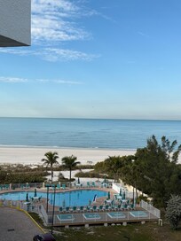 Our awesome view from the balcony