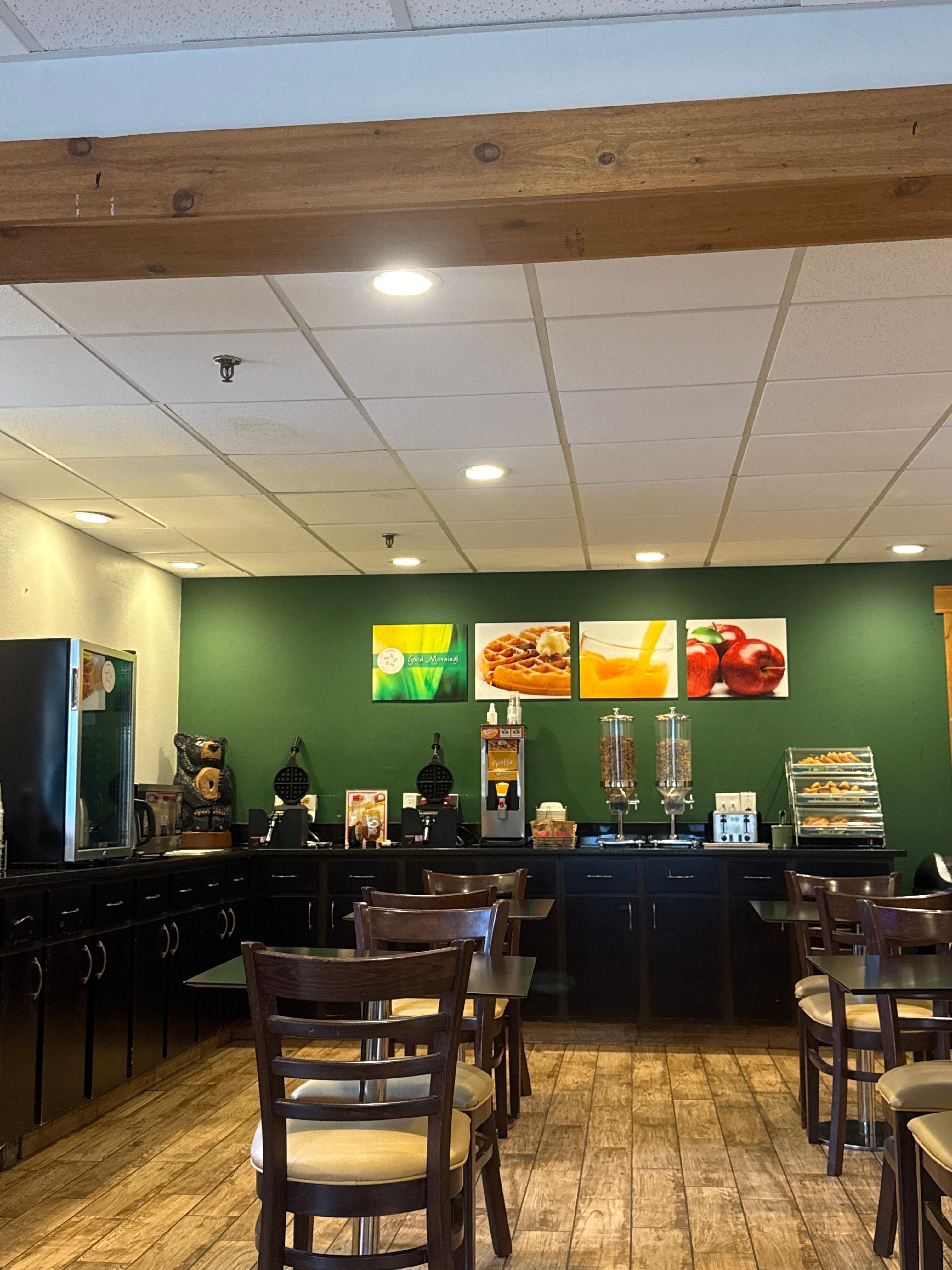 Desayuno incluido, muy limpio y organizado todo