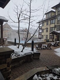 The view from the patio