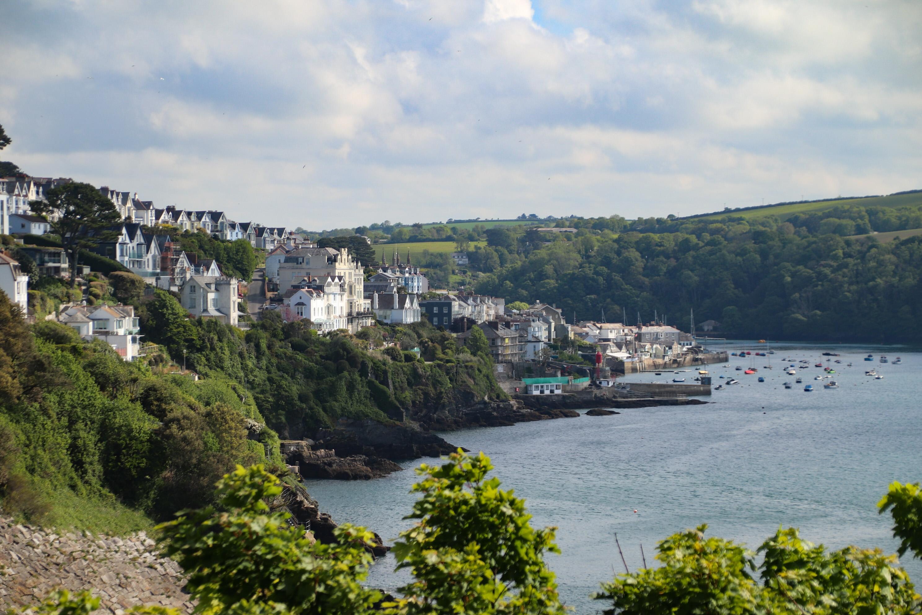 View of hotel from St Catherines castle