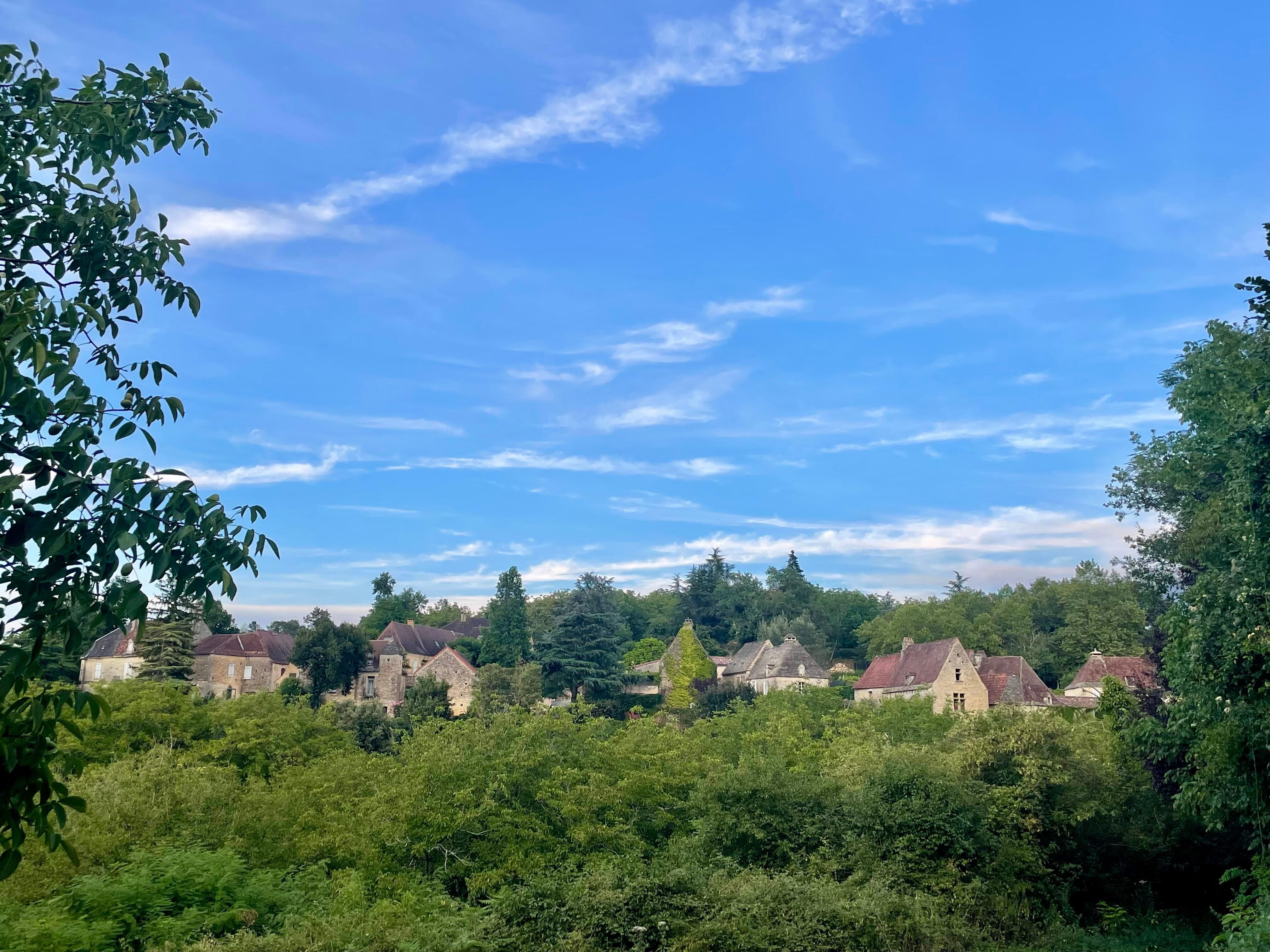 View of St Julien village 